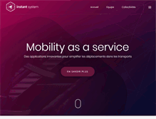 Tablet Screenshot of instant-system.com